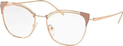 Prada PR 62UV Women's Eyeglasses Beige/Pink Gold 53